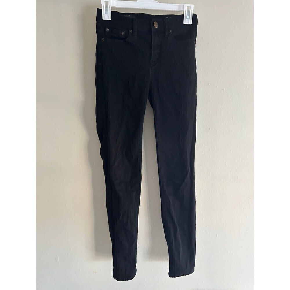 J.CREW Black High Rise Skinny Jeans size 26